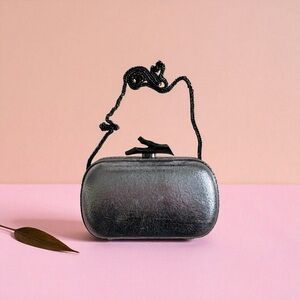 Diane Von Furstenberg Silver Mini Bag